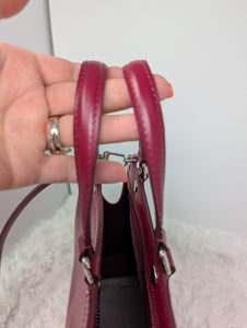 LOUIS VUITTON EPI BREA MM, FUSHIA