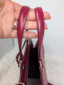 LOUIS VUITTON EPI BREA MM, FUSHIA