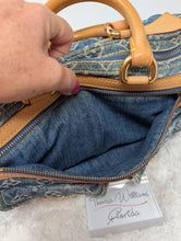 LOUIS VUITTON DENIM SPEEDY 30