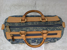 LOUIS VUITTON DENIM SPEEDY 30