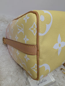 LOUIS VUITTON BY THE POOL SPEEDY 25 BANDOULIERE