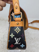 LOUIS VUITTON BLACK MULTICOLOR MURAKAMI SOLOGNE CROSSBODY