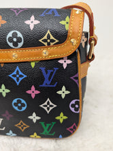 LOUIS VUITTON BLACK MULTICOLOR MURAKAMI SOLOGNE CROSSBODY