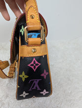 LOUIS VUITTON BLACK MULTICOLOR MURAKAMI SOLOGNE CROSSBODY