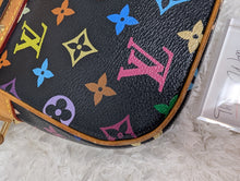LOUIS VUITTON BLACK MULTICOLOR MURAKAMI SOLOGNE CROSSBODY