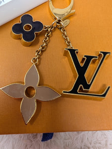 LOUIS VUITTON FLEUR DE LIS BAG CHARM