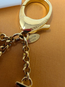 LOUIS VUITTON FLEUR DE LIS BAG CHARM