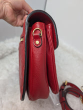 LOUIS VUITTON RED EMPREINTE METIS POCHETTE
