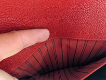 LOUIS VUITTON RED EMPREINTE METIS POCHETTE