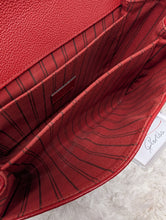 LOUIS VUITTON RED EMPREINTE METIS POCHETTE