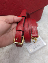 LOUIS VUITTON RED EMPREINTE METIS POCHETTE