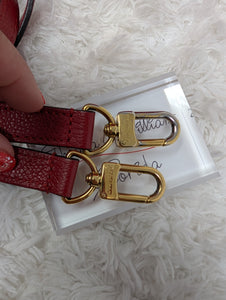 LOUIS VUITTON RED EMPREINTE METIS POCHETTE
