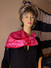 LOUIS VUITTON PINK SILK SQUARE SCARF