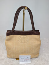 CHANEL COCO RAFFIA SMALL TOTE