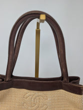 CHANEL COCO RAFFIA SMALL TOTE