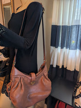 LOUIS VUITTON MAHINA XS COGNAC CROSSBODY