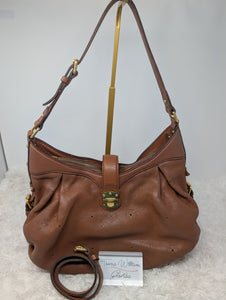 LOUIS VUITTON MAHINA XS COGNAC CROSSBODY
