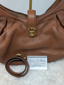 LOUIS VUITTON MAHINA XS COGNAC CROSSBODY