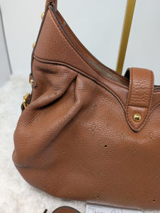 LOUIS VUITTON MAHINA XS COGNAC CROSSBODY