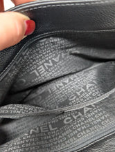 CHANEL BLACK CAVIAR REISSUE SATCHEL TOTE