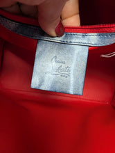 CHRISTIAN LOUBOUTIN MEDIUM BLUE SILVER PALOMA TOTE