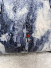 CHRISTIAN LOUBOUTIN MEDIUM BLUE SILVER PALOMA TOTE
