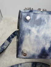 CHRISTIAN LOUBOUTIN MEDIUM BLUE SILVER PALOMA TOTE