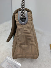 FENDI BAGUETTE MEDIUM, BEIGE "TECHNICAL" FABRIC, SLV HDW