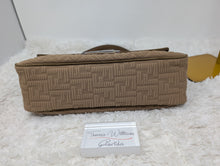 FENDI BAGUETTE MEDIUM, BEIGE "TECHNICAL" FABRIC, SLV HDW