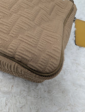 FENDI BAGUETTE MEDIUM, BEIGE "TECHNICAL" FABRIC, SLV HDW