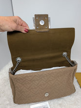 FENDI BAGUETTE MEDIUM, BEIGE "TECHNICAL" FABRIC, SLV HDW