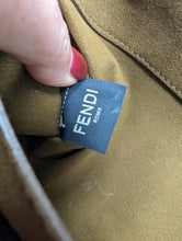 FENDI BAGUETTE MEDIUM, BEIGE "TECHNICAL" FABRIC, SLV HDW
