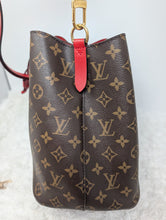 LOUIS VUITTON MONOGRAM RED NEONOE MM