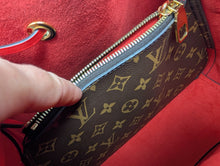 LOUIS VUITTON MONOGRAM RED NEONOE MM