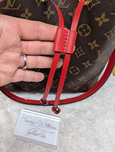 LOUIS VUITTON MONOGRAM RED NEONOE MM