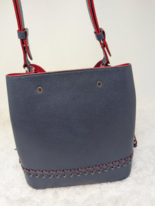 LOUIS VUITTON LOCKME BUCKET, MARINE ROUGE