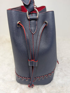LOUIS VUITTON LOCKME BUCKET, MARINE ROUGE