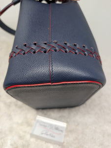 LOUIS VUITTON LOCKME BUCKET, MARINE ROUGE