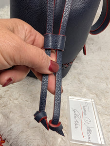 LOUIS VUITTON LOCKME BUCKET, MARINE ROUGE