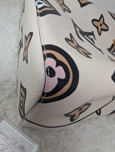 LOUIS VUITTON LIMITED EDITION WILD AT HEART NEONOE MM, LIKE NEW