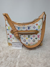 LOUIS VUITTON WHITE MULTICOLOR MURAKAMI BOULOGNE
