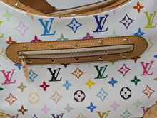 LOUIS VUITTON WHITE MULTICOLOR MURAKAMI BOULOGNE