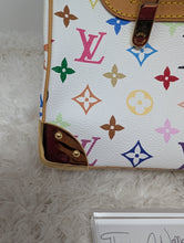 LOUIS VUITTON WHITE MULTICOLOR MURAKAMI BOULOGNE