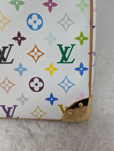 LOUIS VUITTON WHITE MULTICOLOR MURAKAMI BOULOGNE