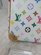 LOUIS VUITTON WHITE MULTICOLOR MURAKAMI BOULOGNE