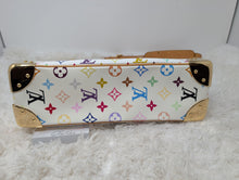 LOUIS VUITTON WHITE MULTICOLOR MURAKAMI BOULOGNE