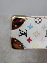 LOUIS VUITTON WHITE MULTICOLOR MURAKAMI BOULOGNE