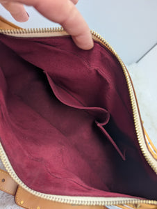 LOUIS VUITTON WHITE MULTICOLOR MURAKAMI BOULOGNE