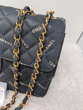 CHANEL QUILTED LOGO JUMBO XL VINTAGE FLAP, SUPER RARE