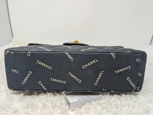 CHANEL QUILTED LOGO JUMBO XL VINTAGE FLAP, SUPER RARE
